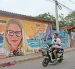 Mural. Se ha convertido en un punto de encuentro para recordar el legado de Monika Silva.
