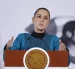 Claudia Sheinbaum durante su declaración oficial sobre el Mundial 2026.