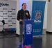 Pabel Muñoz durante un encuentro con los medios de comunicación este 7 de julio de 2026.