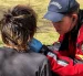 Personal del Puesto de Mando Operativo atendió a la mujer en la plaza García Moreno tras denunciar un presunto secuestro y violencia sexual.