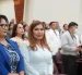 Jenny Machuca, vicealcaldesa de Machala, durante un acto institucional previo a la posibilidad de asumir la Alcaldía.