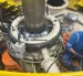 Técnicos realizan mantenimientos a una central eléctrica de Celec.