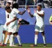 Kylian Mbappé (d) puso el primer gol en la victoria 2-0 de Francia ante Marruecos.