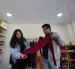 Emprender. Natalie y Dennis Díaz transformaron el oficio familiar del tejido en Runawana, una marca que fusiona diseño e identidad quiteña.