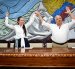Marcos Zambrano, rector de la ULEAM, y Gema Verduga, directora provincial de ADN, inscribieron su precandidatura, el binomio del oficialismo por la prefectura en Manabí