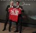 Jorge Jesus (izq.), en su presentación como DT de Portugal.