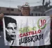 Seguidor del expresidente de Perú, Pedro Castillo, en Lima.