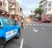 Agentes de tránsito han restringido la circulación por áreas cercanas al edificio Multicomercio, en el centro de Guayaquil, la mañana de este lunes 13 de julio