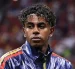 Lamine Yamal en el primer partido del Mundial