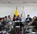 Pleno del Consejo de Educación Superior (CES) durante la sesión en la que aprobó la segunda intervención de la Universidad Amawtay Wasi.