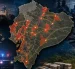 Ecuador identificó 45 cantones clave donde el crimen organizado disputa rutas de droga y armas.