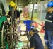 Técnicos realizan reparaciones en el parque térmico de Ecuador.