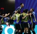 Los jugadores de Argentina celebran el empate 1-1 durante la semifinal del Mundial de la FIFA 2026 frente a Inglaterra.