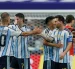 El delantero de Argentina Leo Messi celebra el gol conseguido ante Austria en el partido del Mundial 2026.
