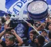 Hinchas de emelec previo al partido del clasico del astillero