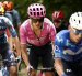 El ciclista ecuatoriano llegó a liderar en solitario la competencia a 18 kilómetros de la meta, hasta que fue alcanzado por los líderes.