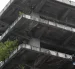 Fotografía que muestra las ruinas del antiguo edificio de una biblioteca en el centro histórico en San Salvador (El Salvador).