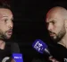 Tristan y Andrew Tate, en declaraciones a la presna.