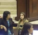 Liliana Durán (izquierda) es asambleísta por la Revolución Ciudadana y parte de la Comisión de Régimen Económico.