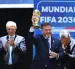 Alejandro Domínguez, presidente de Conmebol, impulsa la propuesta de 64 selecciones en el Mundial 2030.