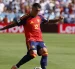 Pedro Porro, de España, en acción durante el partido de la final del Mundial 2026 entre España y Argentina.
