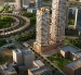 Maqueta. Stax de Pasha 1, complejo residencial de lujo en el área de Jumeirah Village Circle  (JVC), en Dubái.