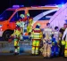Agentes de policía y personal de seguridad trabajaron cerca del lugar donde varias personas resultaron heridas durante un atropello múltiple en Berlín, el sábado 25 de julio.