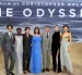 El elenco de La Odisea, dirigida por Christopher Nolan, durante la presentación oficial de la película que ya lidera la taquilla de 2026.