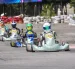 Pilotos compiten durante una jornada del Torneo Provincial de Karting en el Kartódromo Internacional de Guayaquil.
