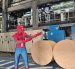 Spider-Man en la rotativa de Diario Expreso