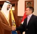Omar Sultan Al Olama, ministro de Estado de los Emiratos Árabes Unidos, se reunió con Daniel Noboa en junio de 2025.