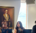 En el 196 período de sesiones de la CIDH, delegados de Ecuador hablaron sobre políticas de seguridad y derechos humanos. En los extremos Juanita Francis y Jimmy Ocles.