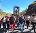La devoción a la Virgen de El Cisne se manifiesta en actos previos a la romería a su santuario.