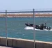 Barreras marítimas instaladas en Ceuta tras la entrada de decenas de miles de personas el pasado 30 de julio de 2026.