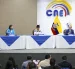 Sesión del Pleno del Consejo Nacional Electoral (CNE).