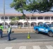 Personal de la Agencia de Tránsito y Movilidad (ATM) cerró un tramo de la avenida Domingo Comín para el procedimiento policial, la tarde de este jueves 6 de agosto.