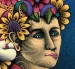 "Noche primaveral" es una de las obras que el artista peruano Pablo Ramírez Vega expone en la Casa de la Cultura núcleo de Guayas.