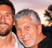 Lionel Messi junto a su padre, Jorge Messi, quien falleció a los 68 años en Rosario, Argentina.