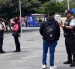 En el parque La Carolina, junto a la parada del metro, se ubica un Puesto de Mando Operativo, para reforzar la seguridad.