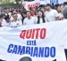 La alianza entre Unidad Popular, el correísmo y el Partido Socialista inscribió a Pabel Muñoz como candidato a la reelección para la Alcaldía de Quito.