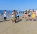 Las playas de Santa Elena se coparon de turistas desde muy temprano de este domingo en el segundo día del feriado