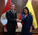 El presidente Daniel Noboa mantuvo una reunión bilateral con la presidenta de Perú, Keiko Fujimori, el pasado 28 de julio.