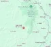 Imagen del Instituto Geofísico de Ecuador donde señala dónde fue el terremoto.