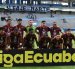 Mushuc Runa juega ante Técnico Universitario.