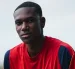 Josué Caicedo, lateral izquierdo ecuatoriano, durante sus primeros entrenamientos con el Barcelona Atlètic en España.