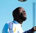 Enner Valencia durante una de sus primeras sesiones de entrenamiento con Boca Juniors en Argentina.