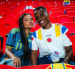 Del gol a la solidaridad. Jhon Arias y su esposa, Alejandra Ayala, pusieron manos a la obra para llevar ayuda a Chocó.