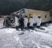 Imagen referencial. En abril pasado, en Guayllabamba, un bus se impactó contra un camión que transportaba pintura.