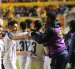 Liga de Quito festejó en el estadio Gonzalo Pozo al vencer a Aucas.