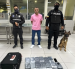 Paquetes de cocaína incautados a un ciudadano español en el aeropuerto de Guayaquil.